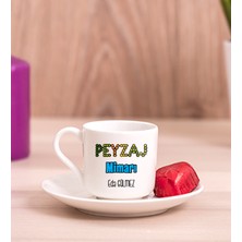 Hediye Dükkanı Kişiye Özel  Peyzaj Mimarı Porselen Türk Kahvesi Fincanı