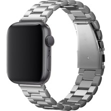 Marbil Bilişim Apple Watch 1 2 3 4 5 6 7 Se Nike Uyumlu 42MM 44MM 45MM Çelik Premium Loop Kordon