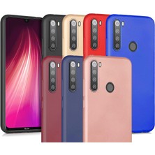 Zore Xiaomi Redmi Note 8 Kılıf Premier Mat Silikon Kılıf Kamera Korumalı