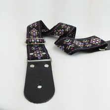 Medusa Straps Gerçek Deri Uçlu Eve Model Gitar Askısı, kemer, kayış, strap
