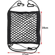 Puluz Araba Depolama Ağı Saklama Çantası Stil 1 Yaklaşık 28X27Cm Siyah (Yurt Dışından)