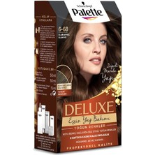 Schwarzkopf Palette Deluxe Yoğun Renkler 6-68 Karamel Kahve Saç Boyası