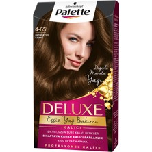 Palette Deluxe Kalıcı Renkler 4-65 Büyüleyici Kahve Saç Boyası