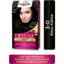 Schwarzkopf Palette Deluxe 3-0 Koyu Kahve Saç Boyası