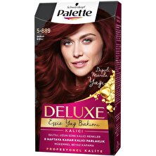 Schwarzkopf Palette Deluxe 5-889 Şarap Kızılı Kadın Saç Boyası