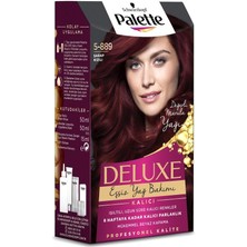 Schwarzkopf Palette Deluxe 5-889 Şarap Kızılı Kadın Saç Boyası