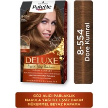 Schwarzkopf Palette Deluxe Yoğun Renkler 8-554 Dore Kumral Saç Boyası