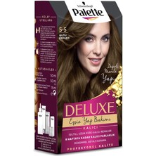 Schwarzkopf Palette Deluxe 5-5 Işıltılı Çikolata Saç Boyası