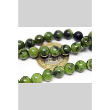 Yaşam Tohumu Yeşim Taşı Royal Quality 8mm/2 Adet