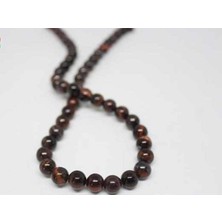 Yaşam Tohumu Şahin Gözü Taşı Dizi 8mm