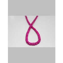 Yaşam Tohumu Ahşap Dizi Rondela Pembe