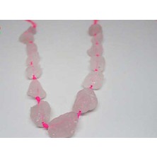 Yaşam Tohumu Pembe Kuvars Taşı Ham Büyük Parçalar Dizi