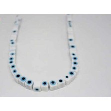 Yaşam Tohumu Cam Boncuk Dizi 8mm*7mm (11345)