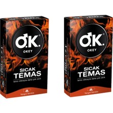 Okey Prezervatif Sıcak Temas 10 Lu