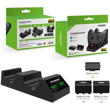 Dobe Xbox One Oyun Kolu Dock Series S x Wireless Controller Şarj Istasyonu Göstergeli 800MAH