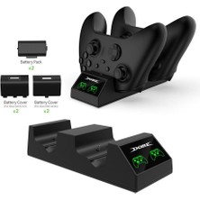 Dobe Xbox One Oyun Kolu Dock Series S x Wireless Controller Şarj Istasyonu Göstergeli 800MAH