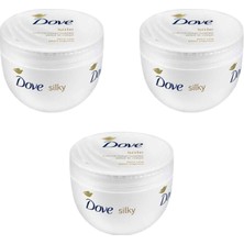 Dove El ve Vücut Kremi Body Silk 300 ml 3'lü
