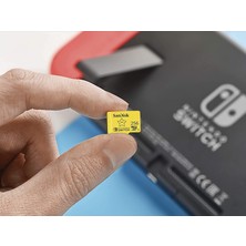 Sandisk 256GB Nintendo Switch Lisanslı Hafıza Kartı Mario Edition 256 GB