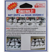 Icanpares Simfer-Tefal-Teka Ankastre Set Üstü ve Ocak 4 Lü Düğme Takımı