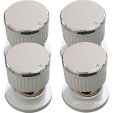 Icanpares Cvs-Dominox-Electrolux Ankastre Set Üstü ve Ocak 4 Lü Düğme Takımı