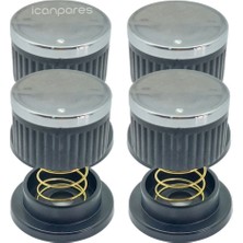 Icanpares Luno-Luxell-Luxor Ankastre Set Üstü ve Ocak 4 Lü Düğme Takımı