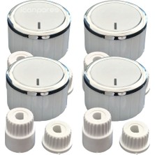 Icanpares Simfer-Tefal-Teka Ankastre Set Üstü ve Ocak 4 Lü Düğme Takımı