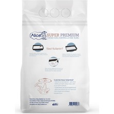 Alice Aktif Karbonlu Super Premium Topaklaşan Kedi Kumu 2X10 Lt (20 Litre)