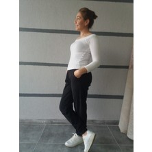 Etta Kadın Siyah Eşofman Altı