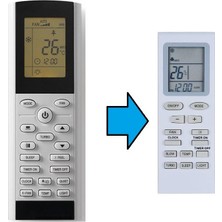 Tayfun Tosot Inverter Klima Kumandası- Eşdeğer