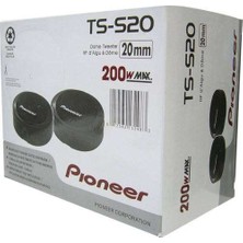 Pioneer Tweeter TS-S20 200 Watt Amfi Uyumlu Bir Çift