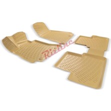 Rizline Renault Symbol 2013 Sonrası Bej 3D Havuzlu Paspas