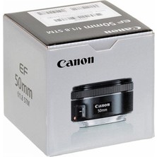 Canon Ef 50 mm F/1.8 Stm Lens (Ithalatçı Garantili)