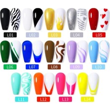 Lily Cute Nail art çizim ojesi (UV gel) 53335-06