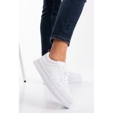 U.S. Polo Assn. Suri Beyaz Kadın Sneaker Günlük Ayakkabı V20