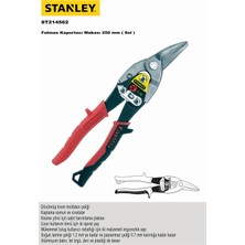 Stanley 2-14-562 Kaportacı Makası 250 mm Sol