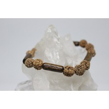 Yaşam Tohumu Rudraksha Tohum Bileklik 8mm