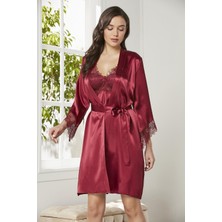 Pierre Cardin 6040 Altılı Saten Gecelik - Sabahlık Takımı