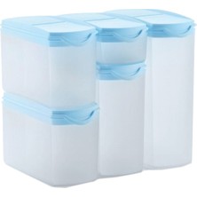 Tupperware Oval Dizayn 5'li Set