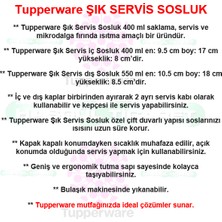 Tupperware Şık Servis Sosluk 400 ml Sos Servis Kabı Hsgl