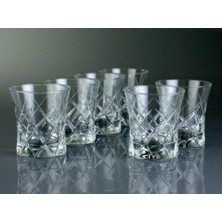 Fantasia Collection  Dekorlu Kare  Su/meşrubat 6lı Bardak Takımı