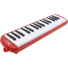 Lanbo Irın 32 Tuşlu Piyano Tarzı Melodika Deluxe Taşıma Çantası ile Organ Akordeon Ağız Parçası Darbe Anahtar Kurulu Musica Melodika Enstrüman