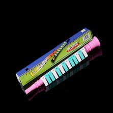 Lanbo Çocuklar Için 13 Anahtar Çocuk Melodika Şişirme Borusu Müzik Aletleri Oyuncak Boynuz Plastik Klarnet Orff Aletleri Piyano Ağız Organı