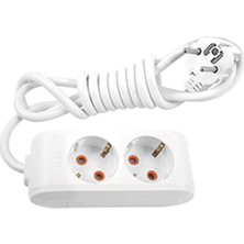 Viko 6 Metre Ikili Uzatma Kablosu Ara - Seyyar Kablo