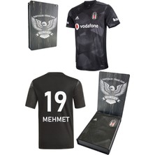 Beşiktaş Orijinal Isim Özel Çocuk Forması 2019-2020 Sezonu Hediyelik Ahşap Kutulu