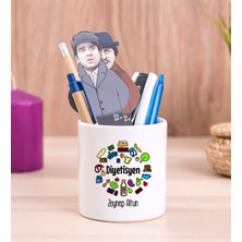 Hediye Dükkanı Kişiye Özel  Diyetisyen Seramik Kalemlik