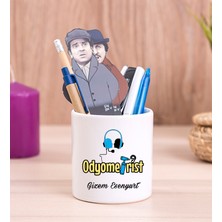 Hediye Dükkanı Kişiye Özel  Odyometrist Seramik Kalemlik