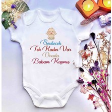 İrembaby Bebek Baskılı Pamuklu Çıtçıtlı Body Zıbın