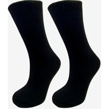 Shocks Tekli Erkek Siyah Termal Havlu Çorap