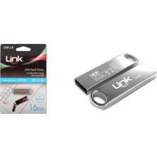 LinkTech Ultra 16GB Metal USB Flash Bellek 25MB/S