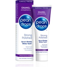 Pearl Drops Strong-Diş Minesini Güçlendiren, Parlatıcı, Leke Çıkaran Beyazlatıcı Diş Macunu 75ml